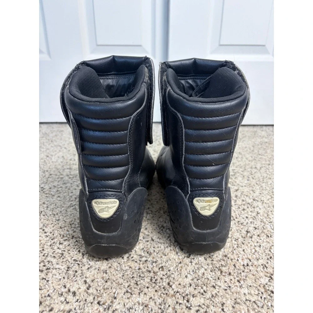 Alpinestars Motorcycle Boots Mens 10 Ridge Waterproof Touring Riding Black